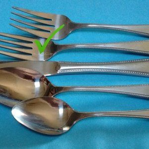 ROYAL ELEGANCE Vintage Replacement Flatware Dinner Fork Interpur Japan New NB